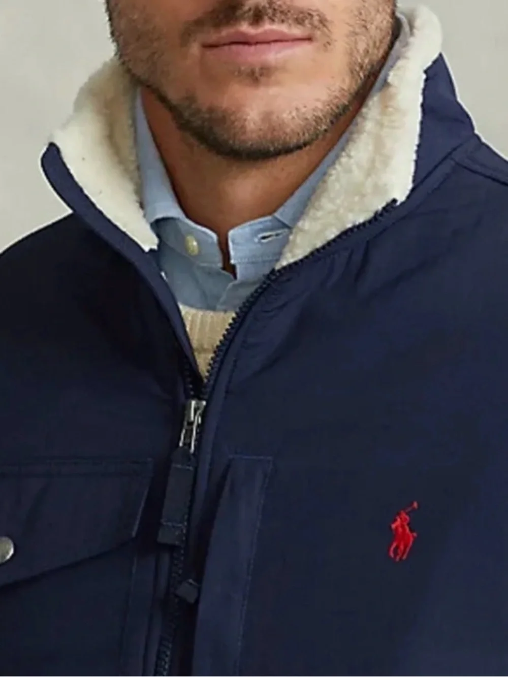 Polo Ralph Lauren Hybrid High Pile Fleece Wind Blocking Vest  XXL